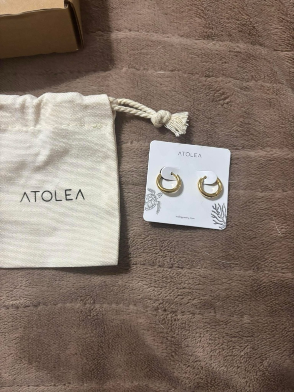 Gold Hoop Earrings - Petite Double-Twist Hoops